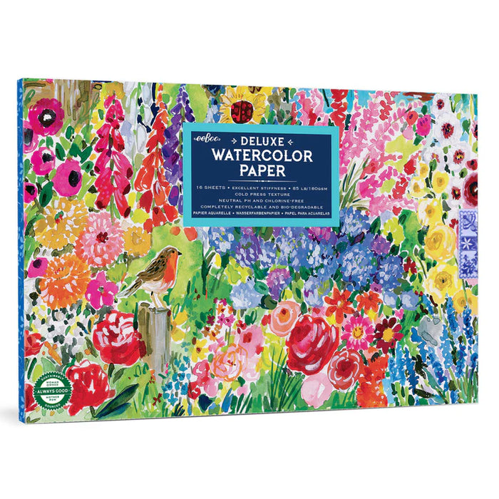 Seaside Garden Watercolour Art Pad