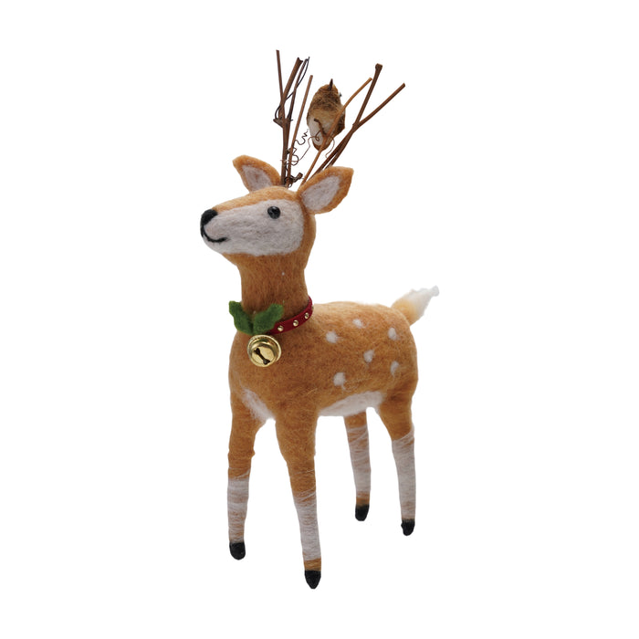Wool Felt Tabletop Deer