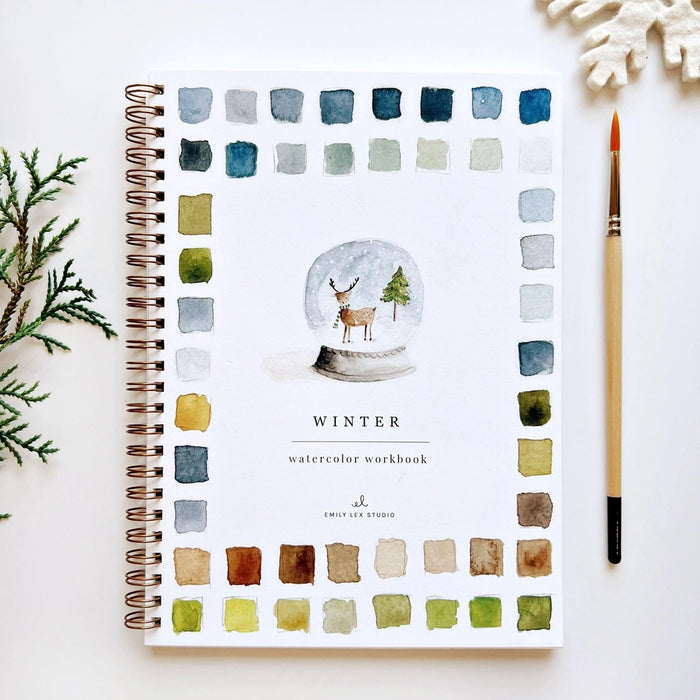 Watercolour Workbooks - Winter