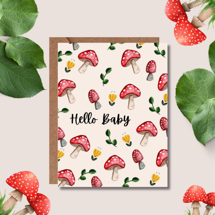 Greeting Card-Hello baby