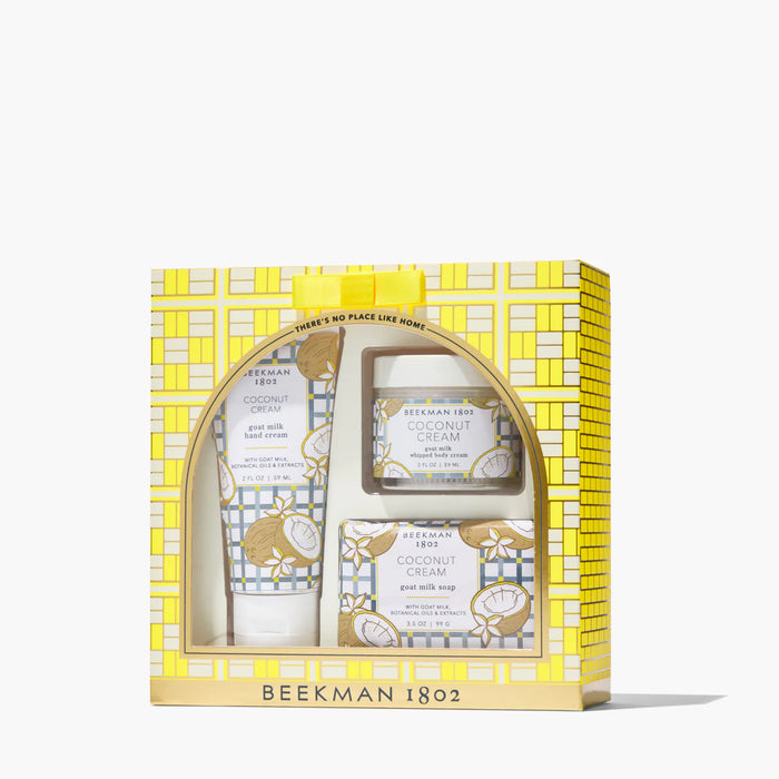 Beekman Coconut Cream Body Care Gift Set