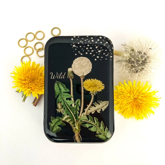 Notions Tin -Dandelion