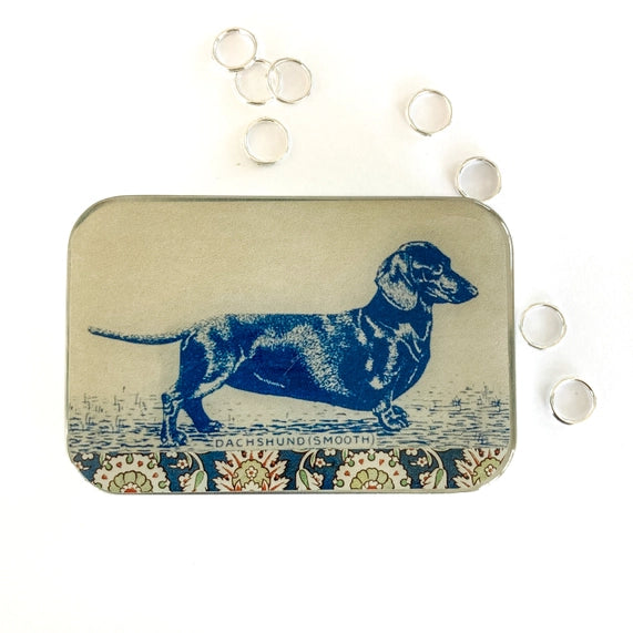 Notions Tin -Dachsund