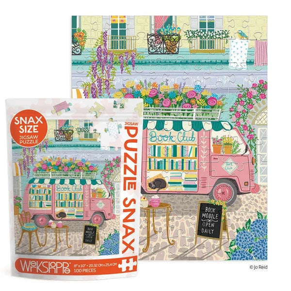 Puzzle Snax - Mobile Book Club - 100 piece