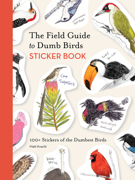 Adult Sticker Book - A Field Guide to Dumb Birds