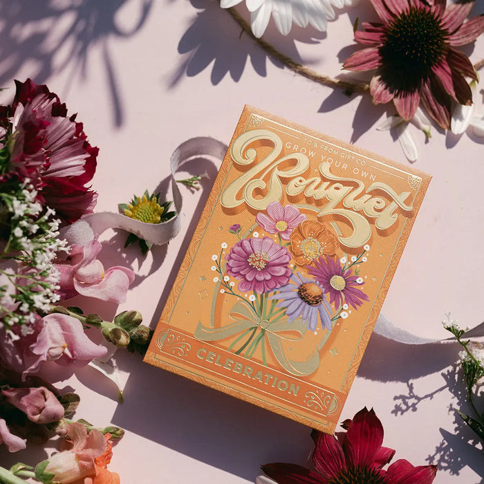 Floral Seed Packet -Grow Your Own Bouquet