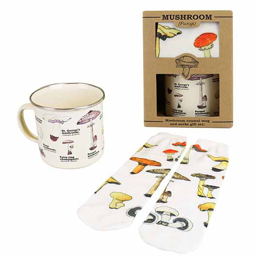 Mushroom Mug & Sock Set