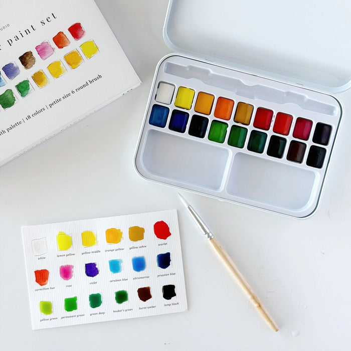 Watercolour Paint Set