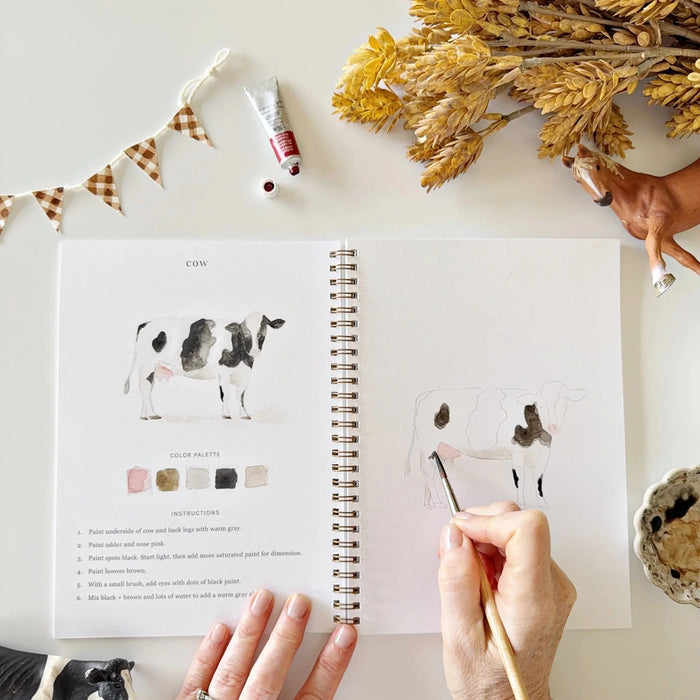 Watercolour Workbooks - Farm