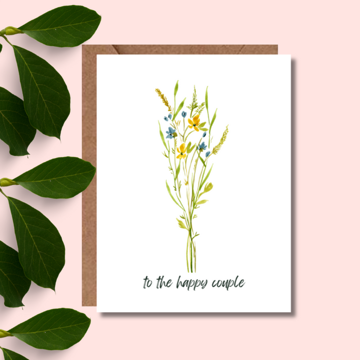 Greeting Card-to the Happy Couple
