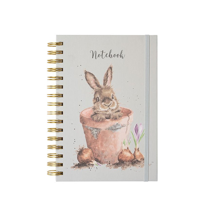 Notebook Spiral Small - The Flower Pot Rabbit