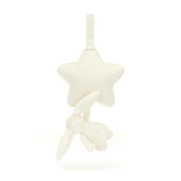 Jellycat - Musical Pull Bashful Cream Bunny
