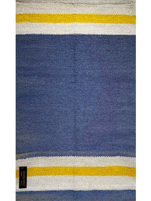 Rug - 2x4 Blue/Gold