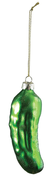 Pickle Ornament with Sparkle