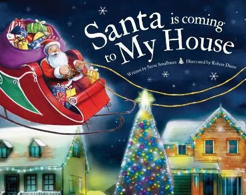 Book - Santa in Coming to My House