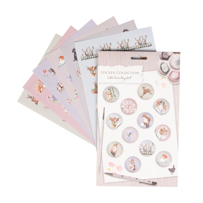 The Country Set Sticker Set