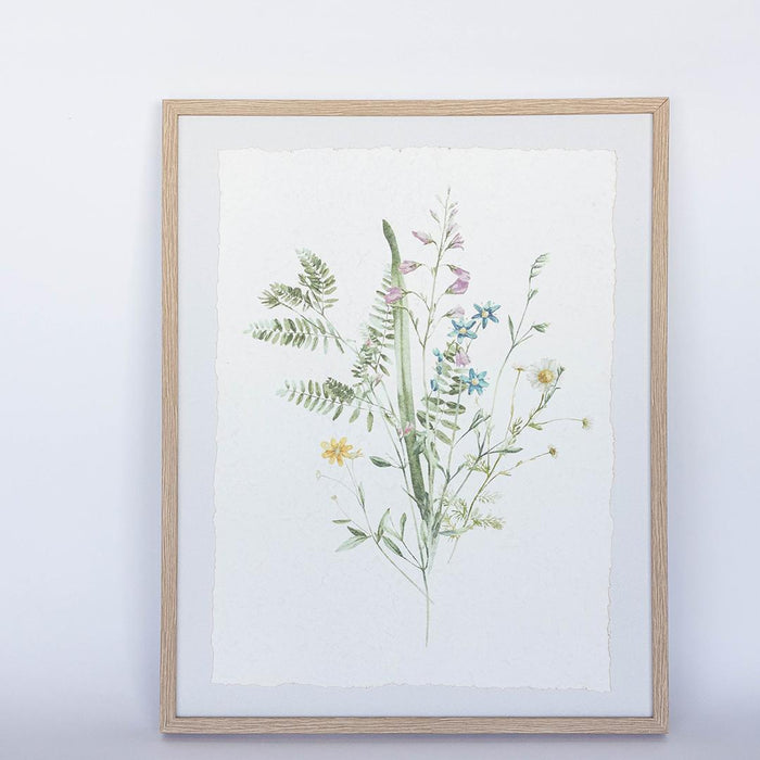 Wall Art -Framed - Watercolour Floral