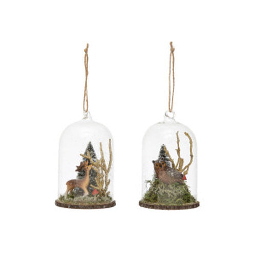 Glass Cloche Ornament