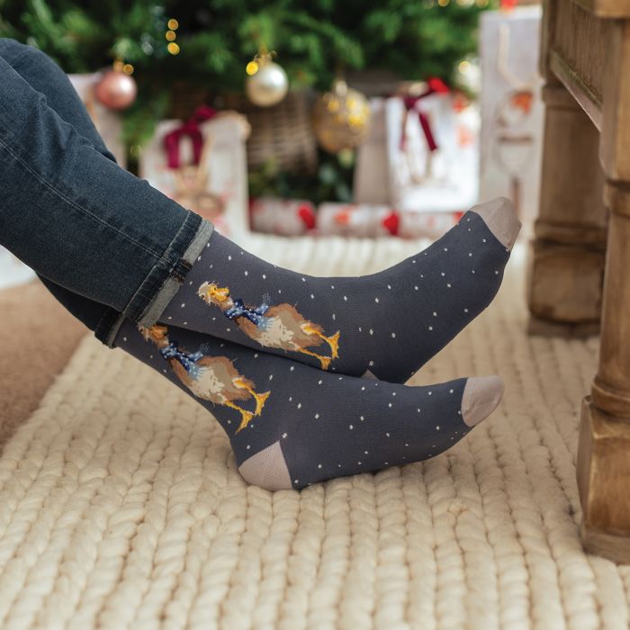 CHRISTMAS BAMBOO SOCKS - MEN