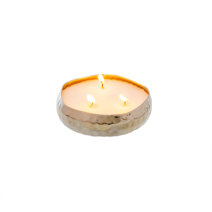 Multi Flame Candle - Silver