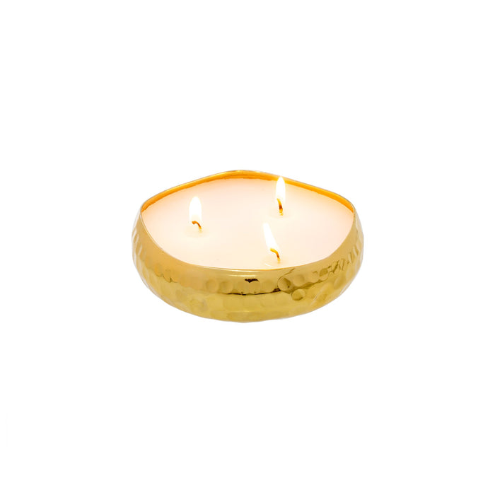 Multi Flame Candle - Gold
