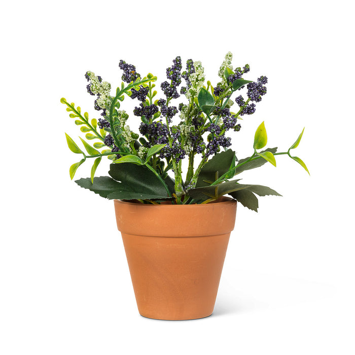 Faux Lavender Plant - Purple