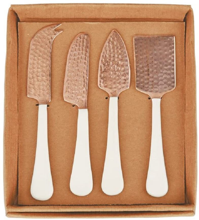 Copper Cheese Knives Set