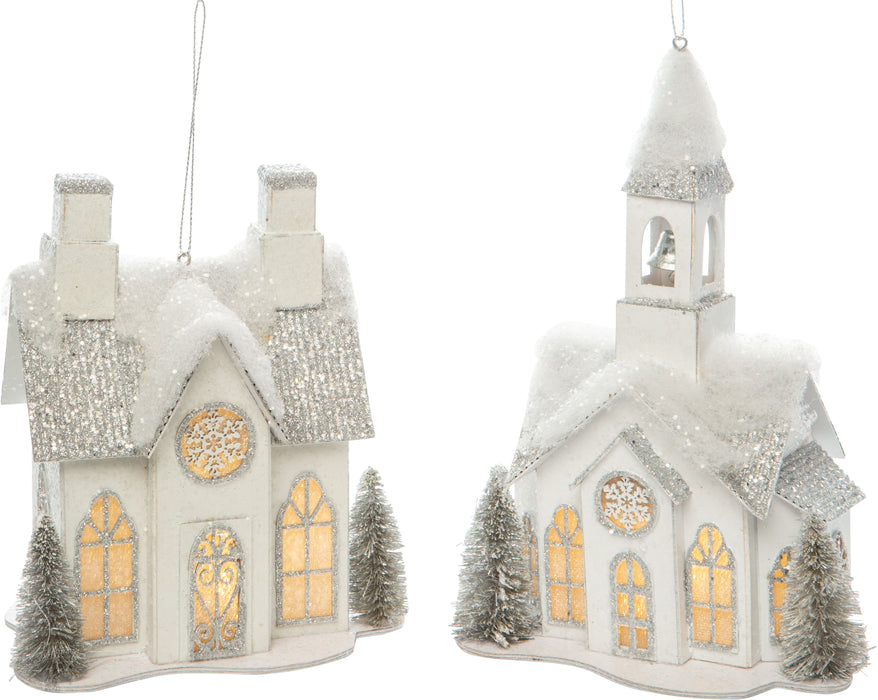 Mini LED White House/Church