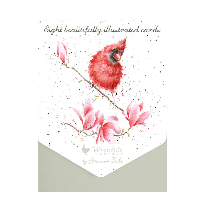 Notecard Pack - Cardinal