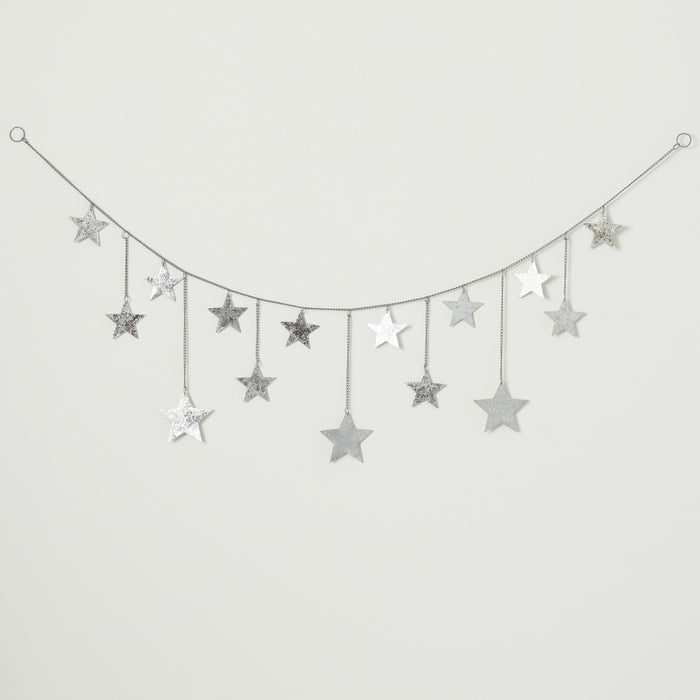 Metal Star Garland