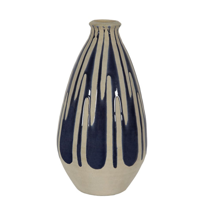 Vase - Pottery Blue Glaze