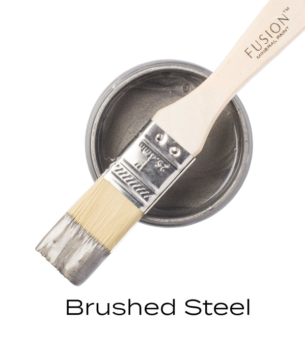 Fusion Paint - Metallic Brushed Steel