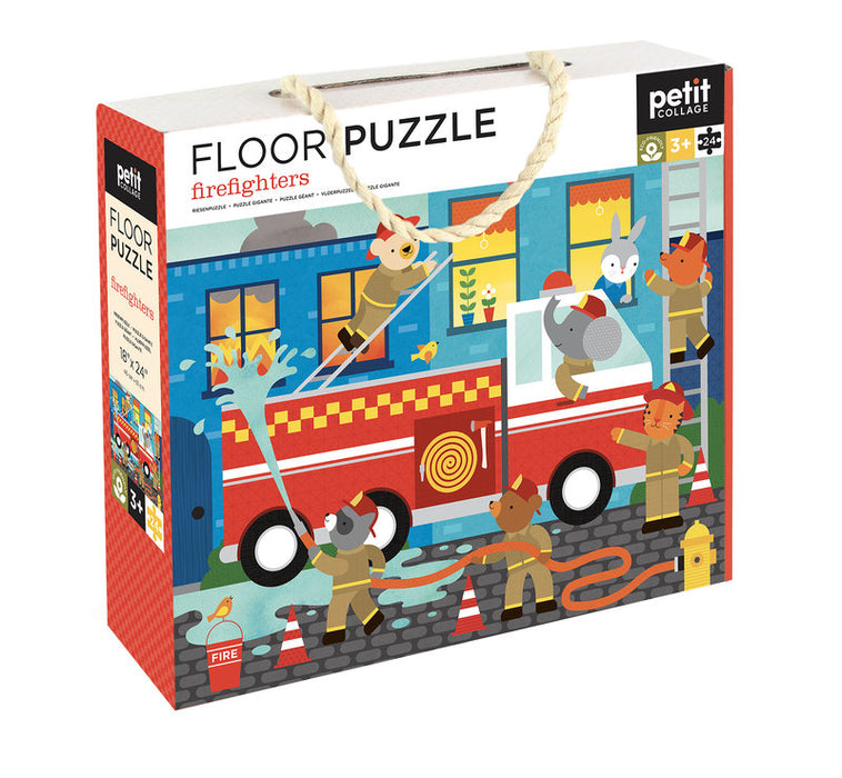 Children's Floor Puzzle - Firefighters