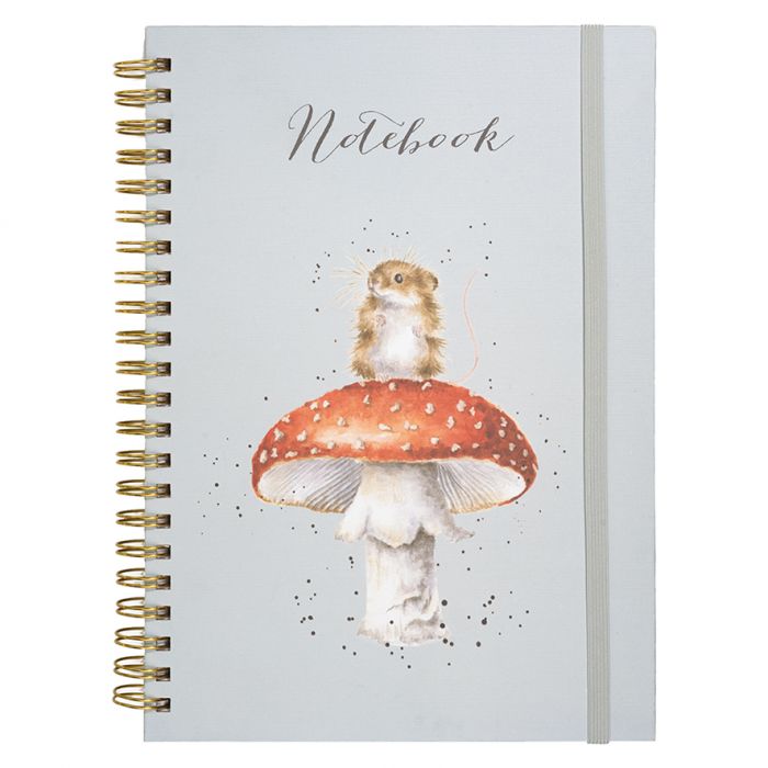 Notebook - Large Spiral Bound - He's a Fungi