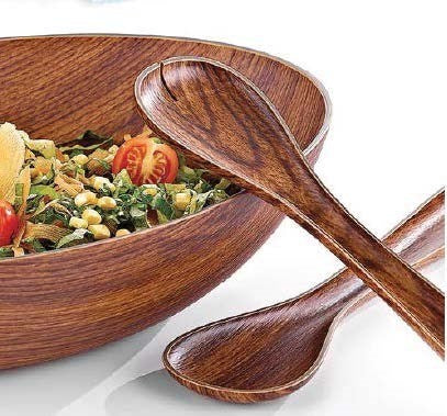 Wood Salad Server Set