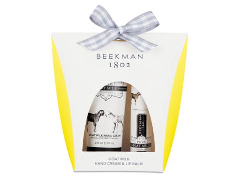 Beekman - Hand Cream and Lip Balm Set