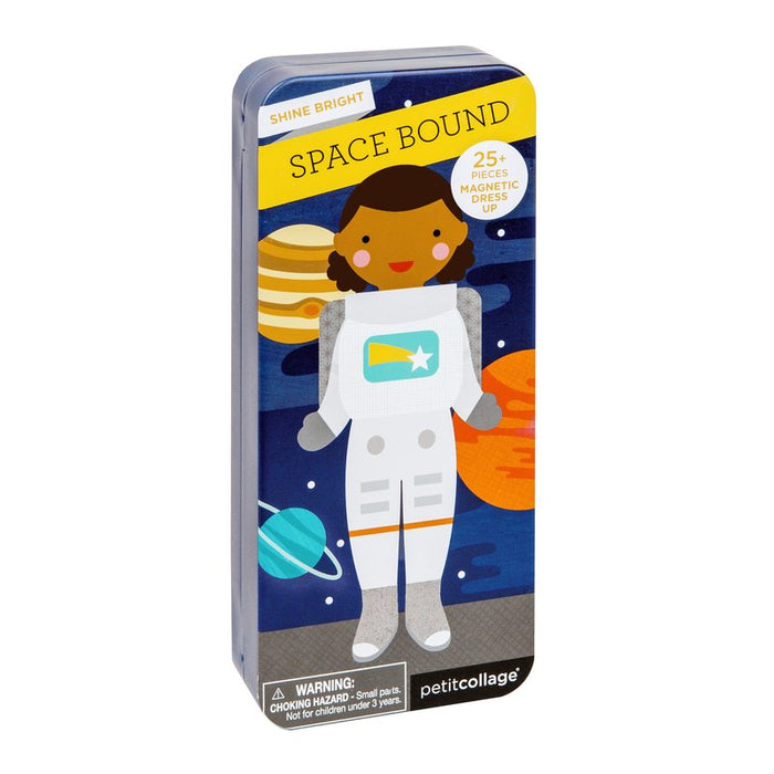 Children's Magnetic Dressup Kit- Space Bound